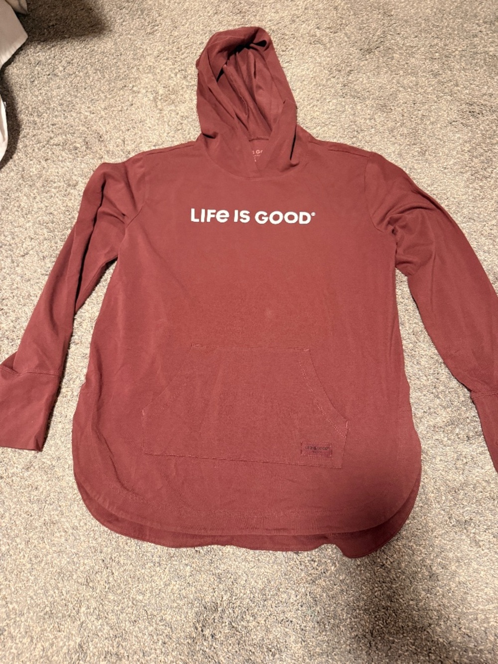 Women's Lightweight Life is Good Hoodie